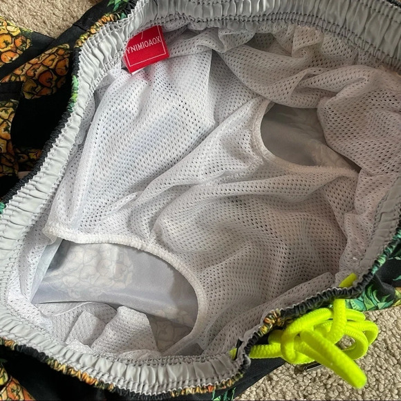 YnimioAOX Men's Swim Trunks Quick Dry Pineapple 🍍 - Picture 8 of 12